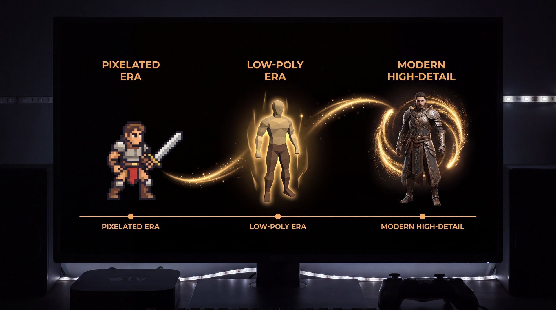 Hero model evolution transformation from WC3 to Dota 2
